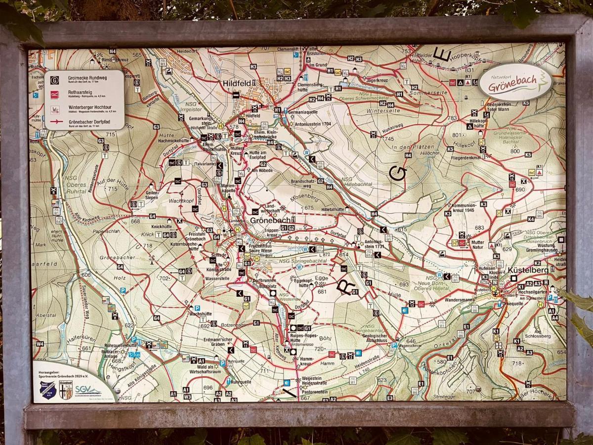 Gasthof Sonnental Winterberg Exterior foto