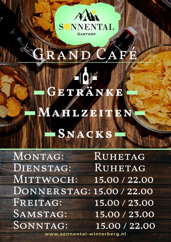 Gasthof Sonnental Winterberg Exterior foto